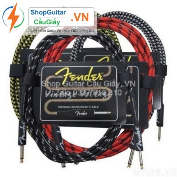 Dây Line Fender Guitar Cắm Loa 3M-5M-10M
