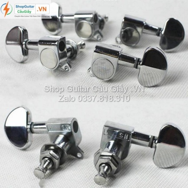 Bộ Khóa Đàn Guitar Acoustic Đúc Siêu Bền