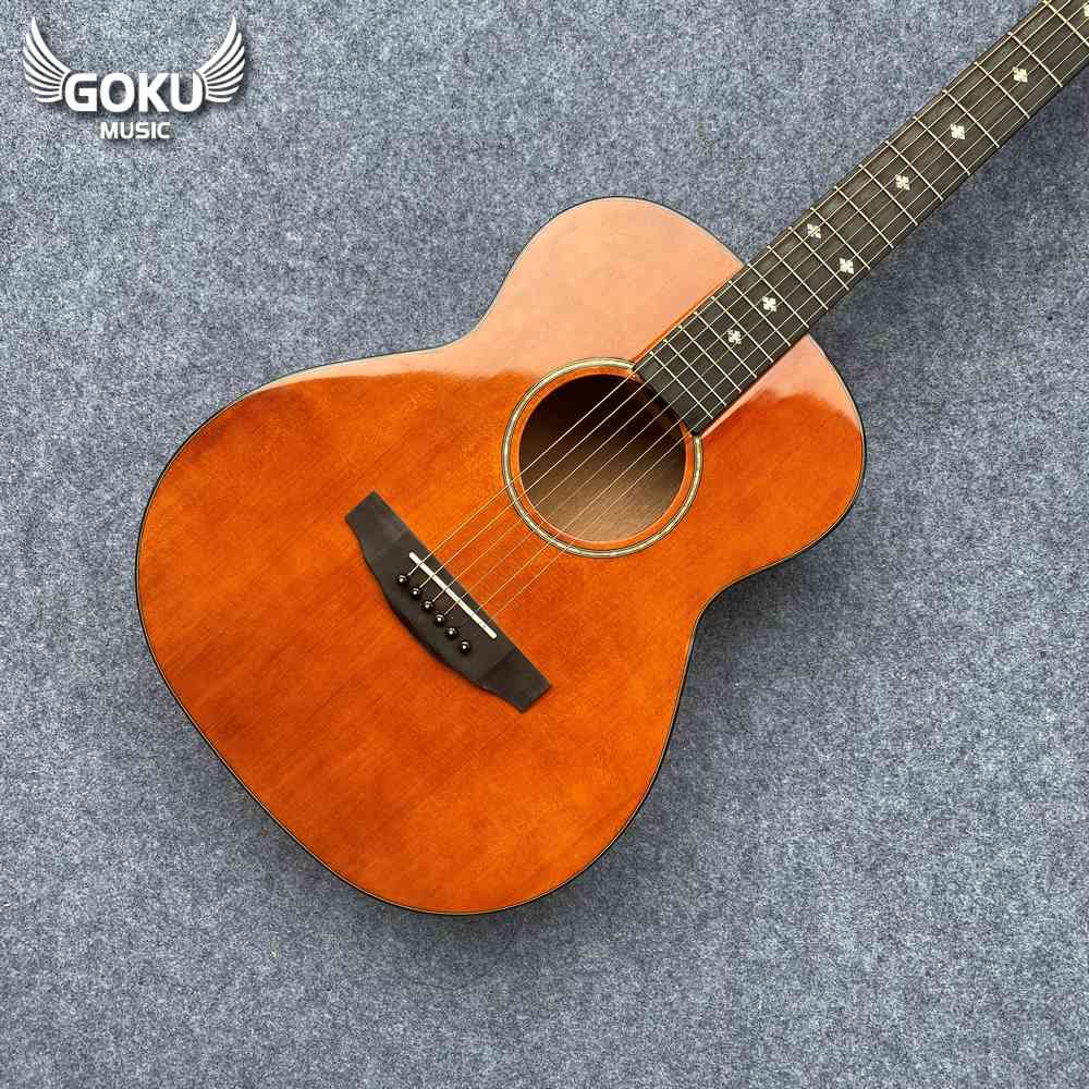 Đàn Guitar Acoustic Mini Odin F2MC size 3/4 màu nâu cafe 8 01 Dan Guitar Acoustic Mini Gomu F2MC size 3 4 mau cafe wm