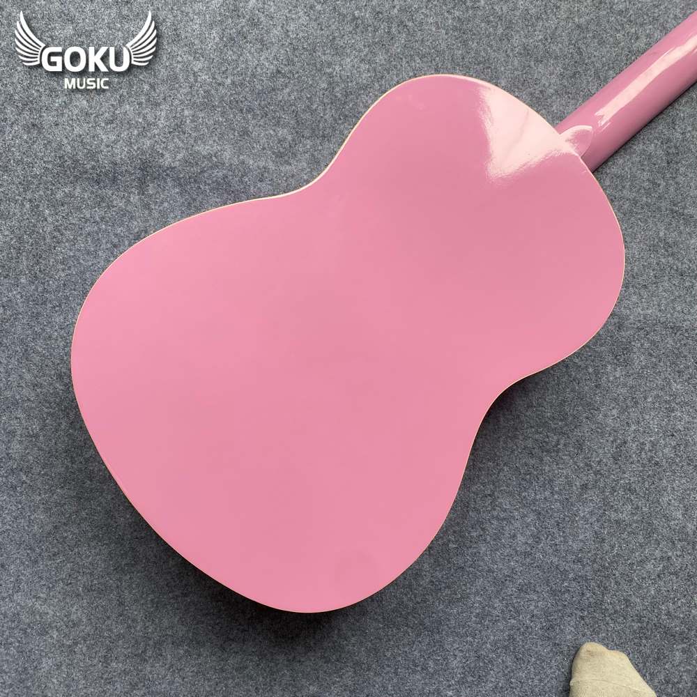 Đàn Guitar Classic Odin F0NP màu hồng 15 03 08 Dan Guitar Classic Goku F0NP mau hong Shop Dan Goku Music