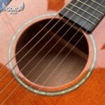 Đàn Guitar Acoustic Mini Odin F2MC size 3/4 màu nâu cafe thumbnail 4