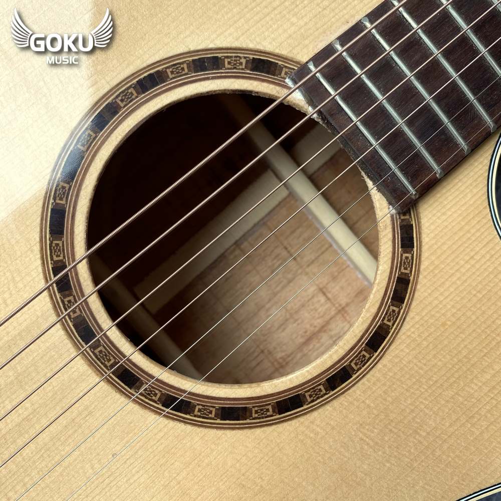 Đàn Guitar Acoustic Odin F1Ac Pro 9 06 03 Dan Guitar Acoustic Goku F1Ac mau go Shop Dan Goku Music