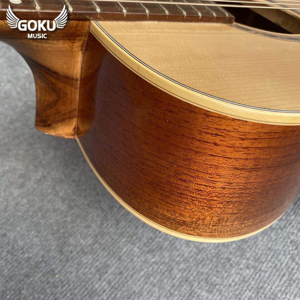 Đàn Guitar Acoustic Odin F1Ac Pro 11 06 05 Dan Guitar Acoustic Goku F1Ac mau go Shop Dan Goku Music