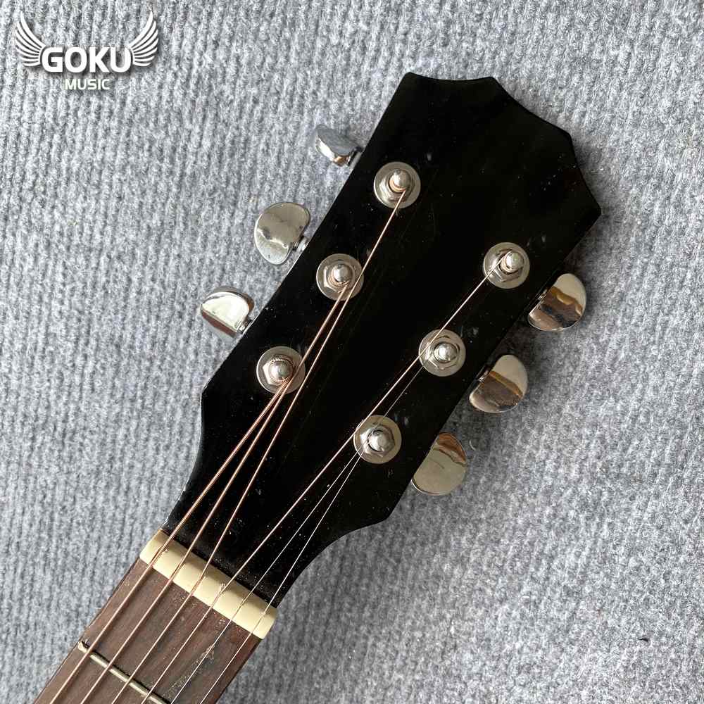 Đàn Guitar Acoustic Odin F1Ac Pro 12 06 06 Dan Guitar Acoustic Goku F1Ac mau go Shop Dan Goku Music