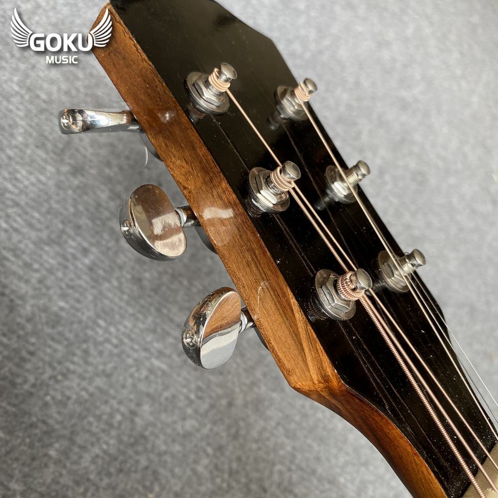 Đàn Guitar Acoustic Odin F1Ac Pro 13 06 07 Dan Guitar Acoustic Goku F1Ac mau go Shop Dan Goku Music