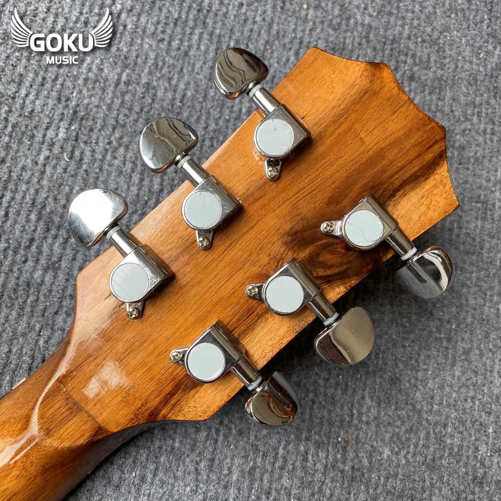 Đàn Guitar Acoustic Odin F1Ac Pro 17 06 11 Dan Guitar Acoustic Goku F1Ac mau go Shop Dan Goku Music
