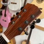 Đàn Guitar Acoustic Mini Odin F2MC size 3/4 màu nâu cafe thumbnail 7