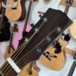 Đàn Guitar Acoustic Mini Odin F2MV size 3/4 màu vintage thumbnail 7