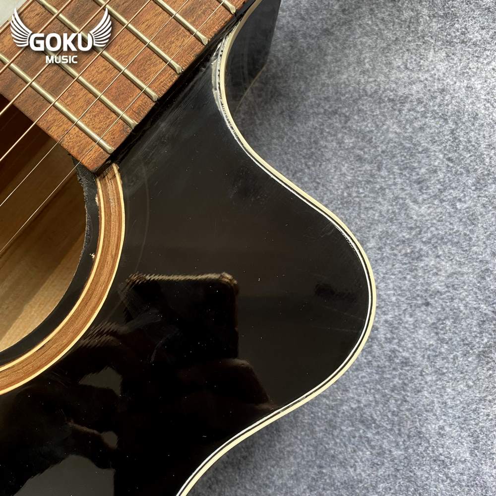 07 04 Dan Guitar Acoustic Goku F13AcB mau den Shop Dan Goku Music