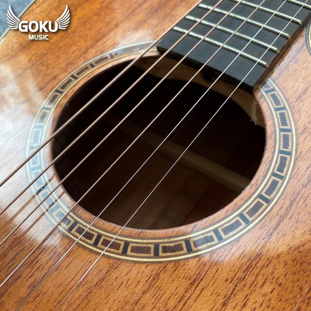 Đàn Guitar Acoustic Odin F13AcC màu nâu cafe 11 10 03 Dan Guitar Acoustic Goku F11Ac mau cafe Shop Dan Goku Music