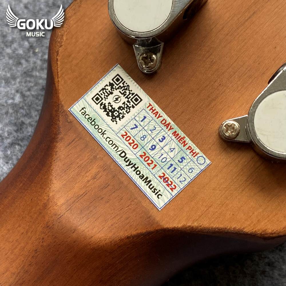 Đàn Guitar Acoustic Odin F13AcC màu nâu cafe 19 10 12 Dan Guitar Acoustic Goku F11Ac mau cafe Shop Dan Goku Music