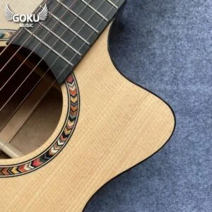 11 00 Dan Guitar Acoustic Goku F2Ac go thit loai B cho nguoi di lam mau go Shop Dan Goku Music