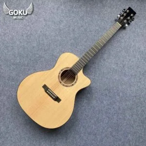 11 01 Dan Guitar Acoustic Goku F2Ac go thit loai B cho nguoi di lam mau go Shop Dan Goku Music