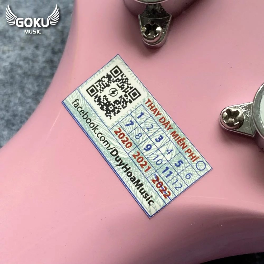 14 12 Dan Guitar Acoustic Goku F2AcP mau hong Shop Dan Goku Music