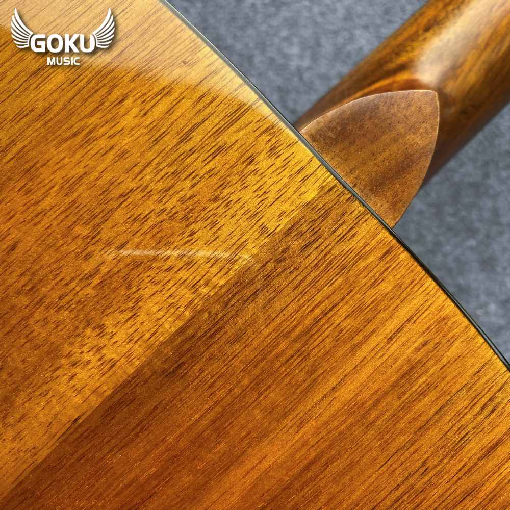Đàn Guitar Acoustic Odin F2D dáng D cho người trên 1m7 - màu gỗ 15 15 09 Dan Guitar Acoustic Goku F2D mau go dang D Shop Dan Goku Music