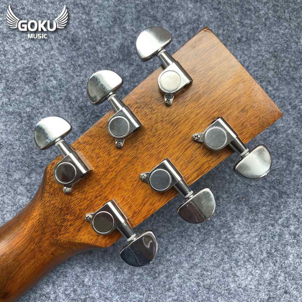 Đàn Guitar Acoustic Odin F2D dáng D cho người trên 1m7 - màu gỗ 17 15 11 Dan Guitar Acoustic Goku F2D mau go dang D Shop Dan Goku Music