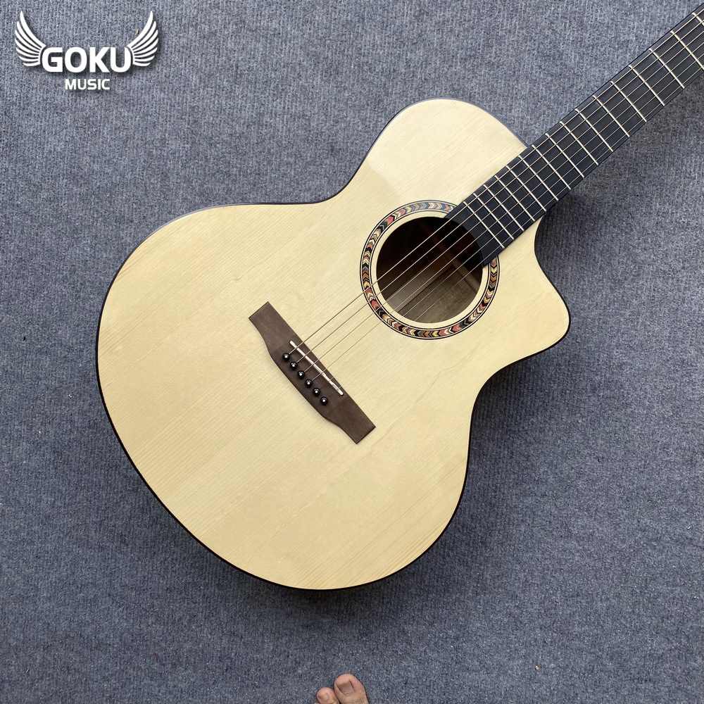 16 00 Dan Guitar Acoustic Goku F2Jc mau go Shop Dan Goku Music
