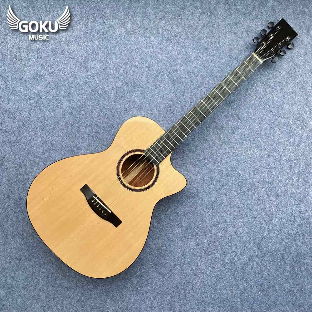 Đàn Guitar Acoustic Odin F4Ac Gỗ thịt 2A nhập khẩu - thích hợp chơi lâu dài 8 19 02 Dan Guitar Acoustic Goku F4Ac Go thit 2A nhap khau Shop Dan Goku Music