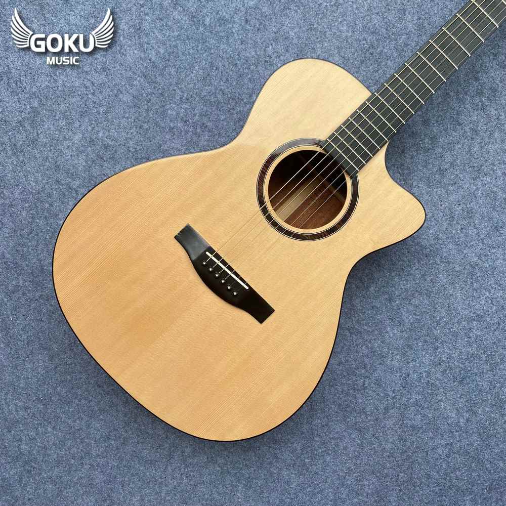 Đàn Guitar Acoustic Odin F4Ac Gỗ thịt 2A nhập khẩu - thích hợp chơi lâu dài 9 19 03 Dan Guitar Acoustic Goku F4Ac Go thit 2A nhap khau Shop Dan Goku Music
