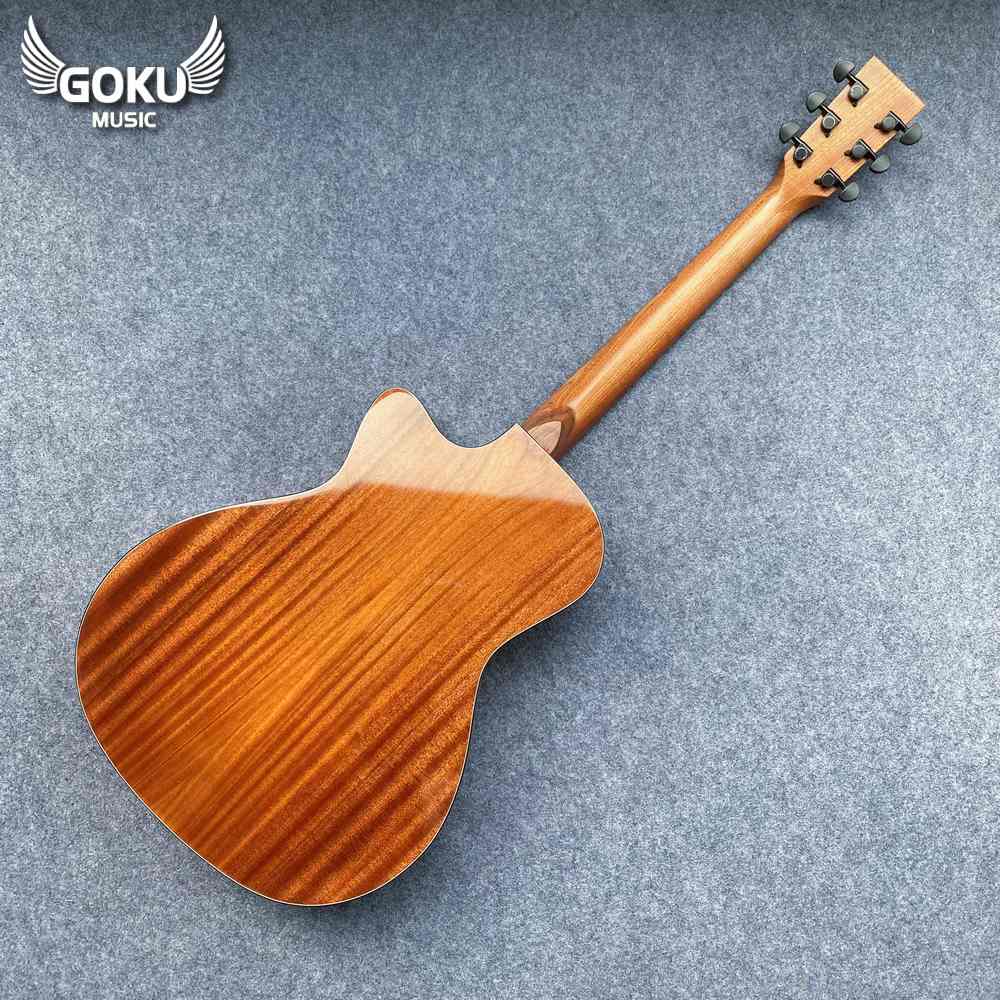 Đàn Guitar Acoustic Odin F4Ac Gỗ thịt 2A nhập khẩu - thích hợp chơi lâu dài 16 19 10 Dan Guitar Acoustic Goku F4Ac Go thit 2A nhap khau Shop Dan Goku Music
