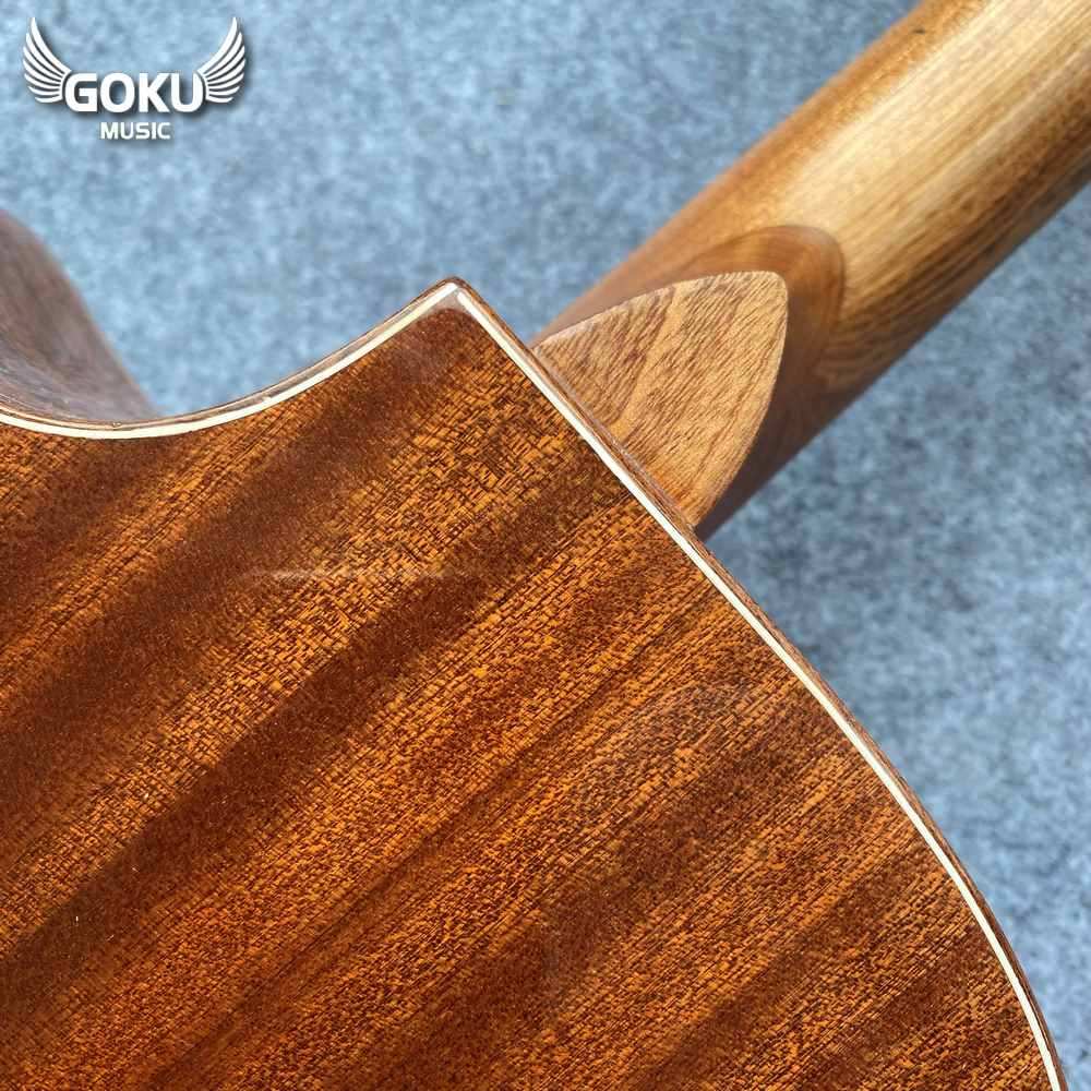 Đàn Guitar Acoustic Odin F4Acx Gỗ thịt 3A nhập khẩu - thích hợp chơi lâu dài 17 20 10 Dan Guitar Acoustic Goku F4Acx Go thit 3a Shop Dan Goku Music