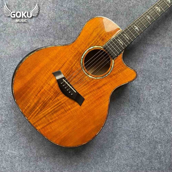 Đàn Guitar Acoustic Odin F6868 màu Hoàng Kim Lộc phát