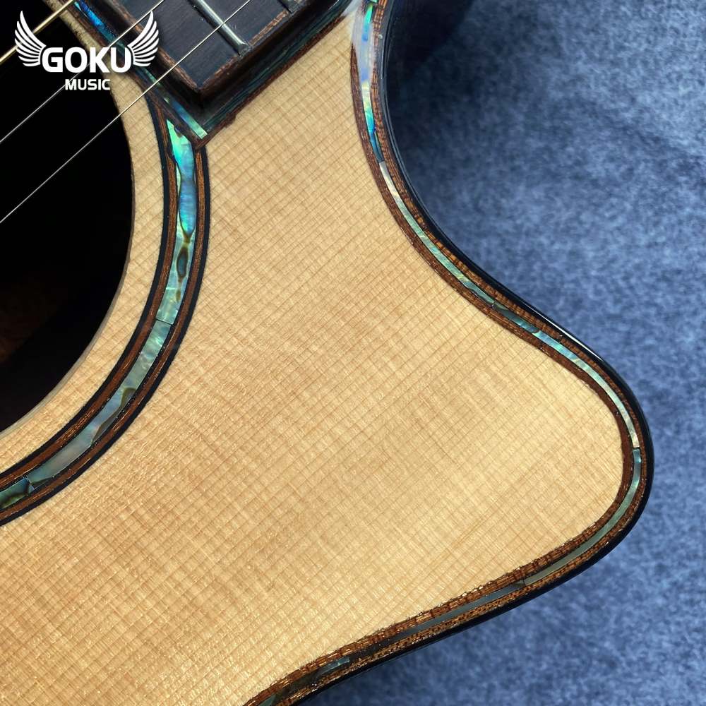 23 06 Dan Guitar Acoustic Goku F6cx go Cam An 3A nhap khau Shop Dan Goku Music
