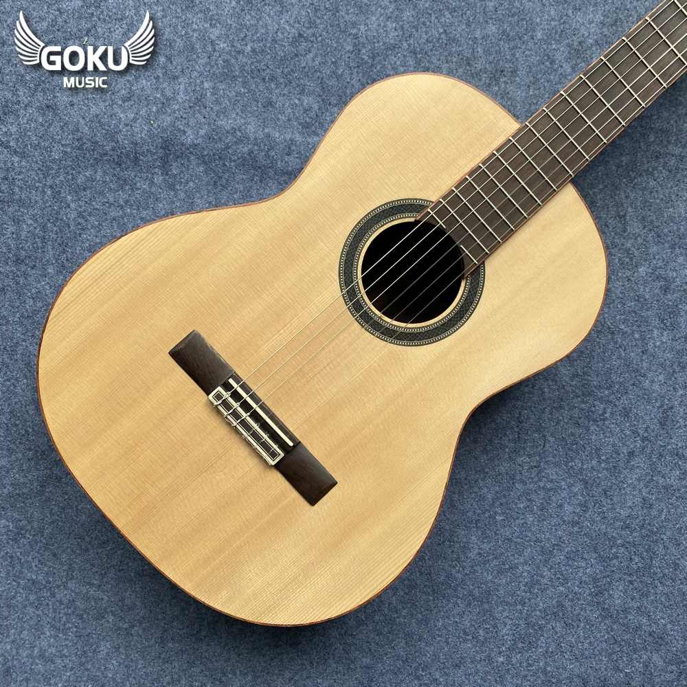 Mua Đàn Guitar Mỹ Đình Uy Tín - Goku Music - Liên hệ: 0363776899 5 28 02 Dan Guitar Classic Goku F6Nm Go 3A thich hop choi lau dai Shop Dan Goku Music