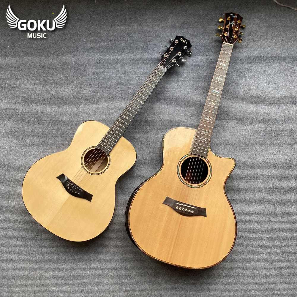 Đàn Guitar Acoustic Mini Odin F2M size 3/4 gỗ thịt 2B 7 30 00 Dan Guitar Acoustic Mini Goku F2M size 3 4 full go thit 1B Shop Dan Goku Music