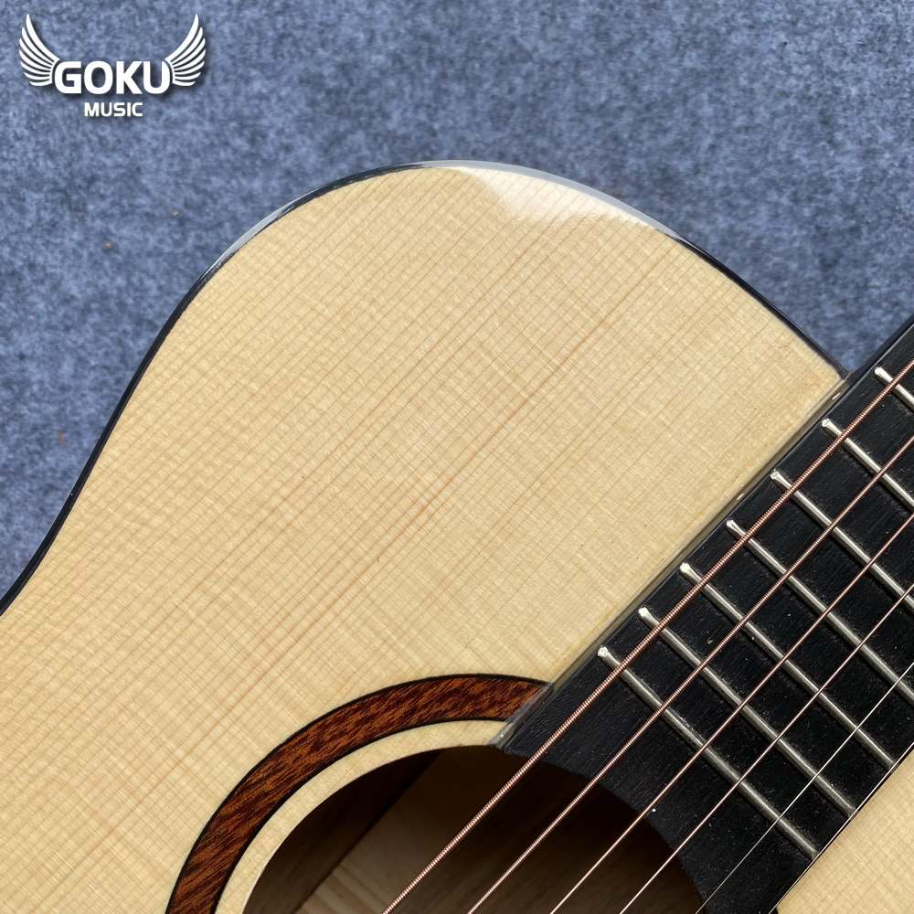 Đàn Guitar Acoustic Mini Odin F2M size 3/4 gỗ thịt 2B 15 30 04 Dan Guitar Acoustic Mini Goku F2M size 3 4 full go thit 1B Shop Dan Goku Music