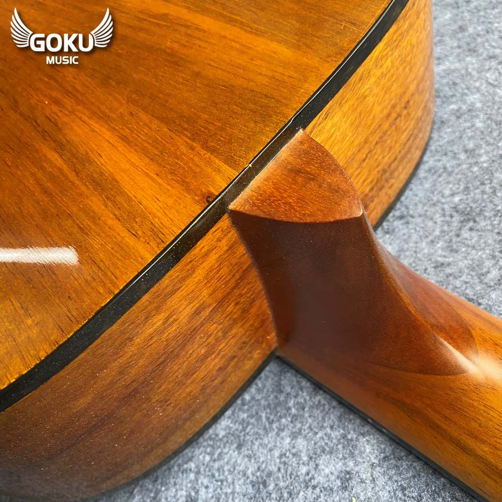 Đàn Guitar Acoustic Mini Odin F2M size 3/4 gỗ thịt 2B 20 30 09 Dan Guitar Acoustic Mini Goku F2M size 3 4 full go thit 1B Shop Dan Goku Music