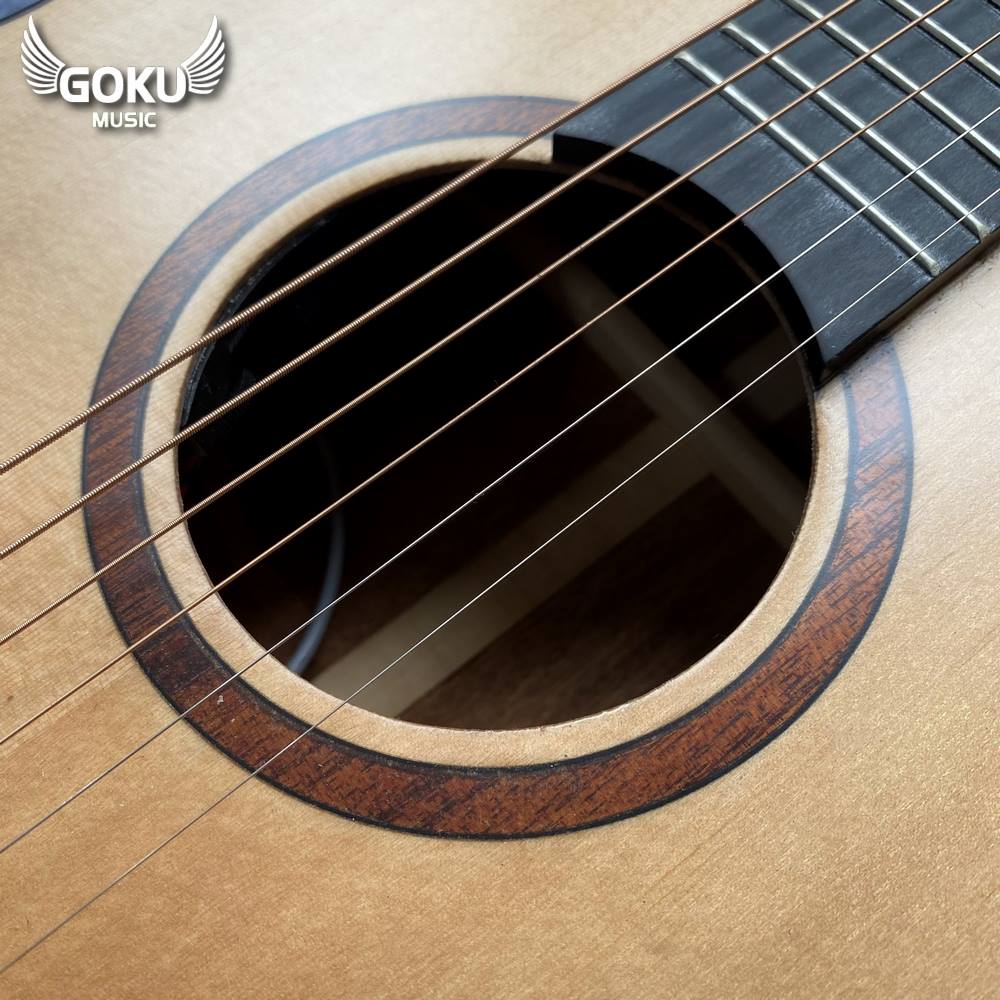Đàn Guitar Acoustic Mini Odin F4M size 3/4 gỗ thịt 2A 15 31 03 Dan Guitar Acoustic Mini Goku F2M size 3 4 Shop Dan Goku Music