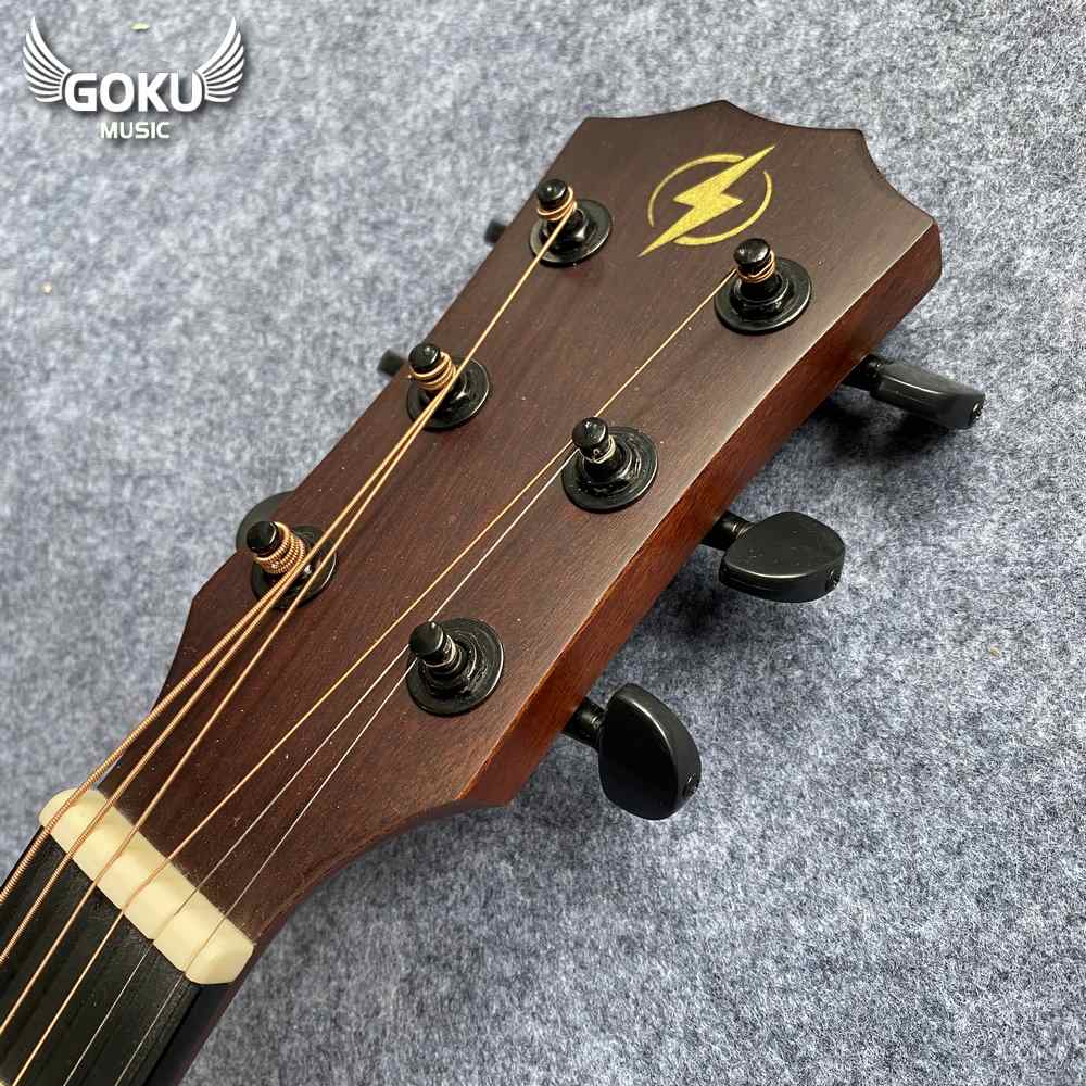 Đàn Guitar Acoustic Mini Odin F4M size 3/4 gỗ thịt 2A 17 31 06 Dan Guitar Acoustic Mini Goku F2M size 3 4 Shop Dan Goku Music