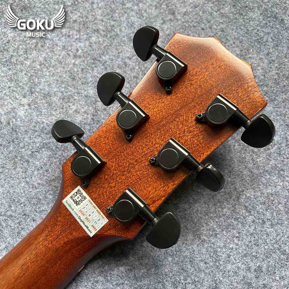 Đàn Guitar Acoustic Mini Odin F4M size 3/4 gỗ thịt 2A 21 31 11 Dan Guitar Acoustic Mini Goku F2M size 3 4 Shop Dan Goku Music