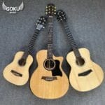 Đàn Guitar Acoustic Mini Odin F2Se size 1/2 nhỏ gọn tích hợp eq thumbnail 4