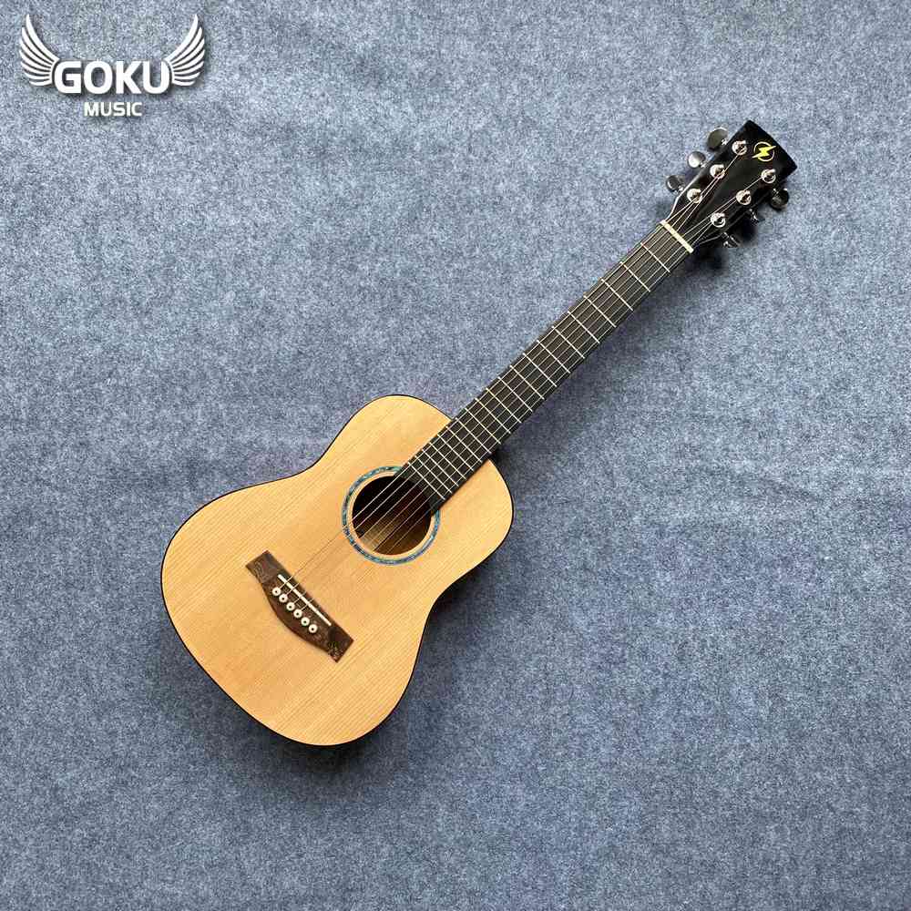 32 03 Dan Guitar Acoustic Mini Goku F2Se size 1 2 nho gon tich hop eq Shop Dan Goku Music