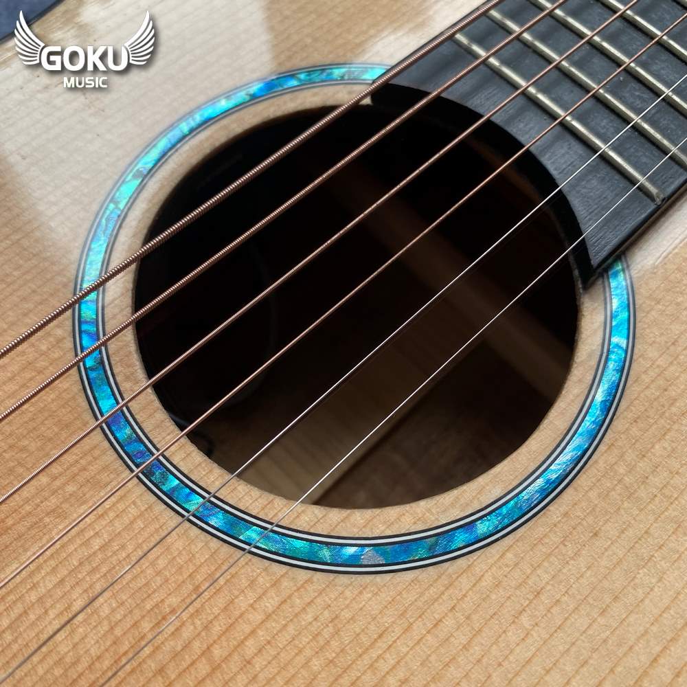 32 05 Dan Guitar Acoustic Mini Goku F2Se size 1 2 nho gon tich hop eq Shop Dan Goku Music