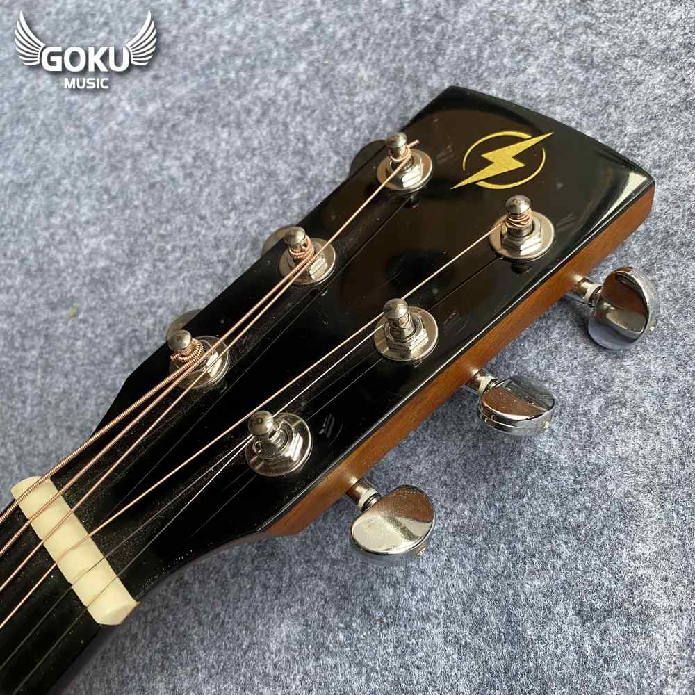 32 08 Dan Guitar Acoustic Mini Goku F2Se size 1 2 nho gon tich hop eq Shop Dan Goku Music