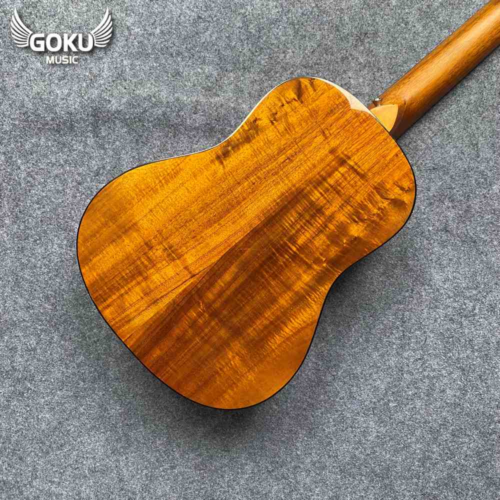 32 10 Dan Guitar Acoustic Mini Goku F2Se size 1 2 nho gon tich hop eq Shop Dan Goku Music