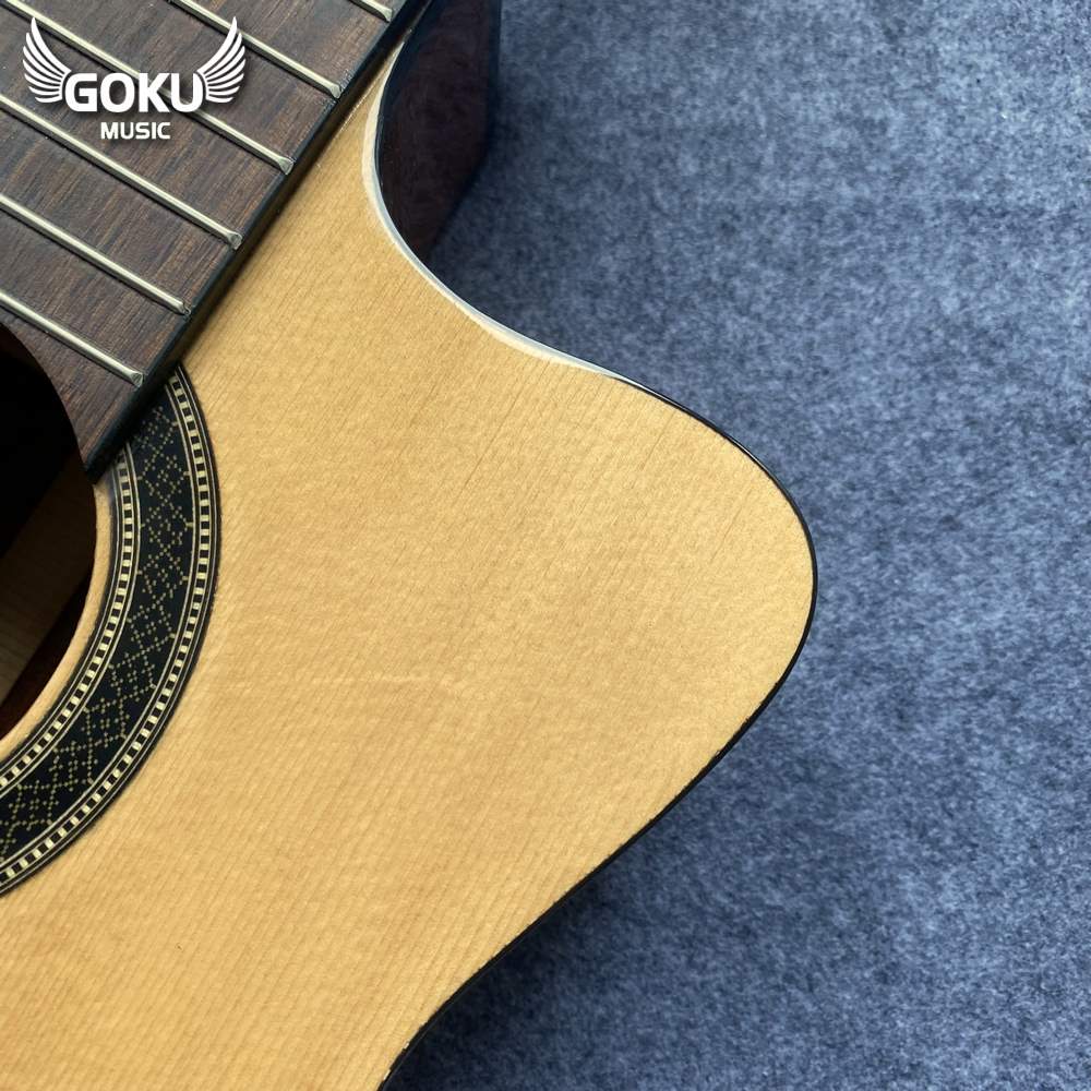 33 04 Dan Guitar Classic Goku F4Nc Go 2A nhap khau thich hop choi lau dai Shop Dan Goku Music