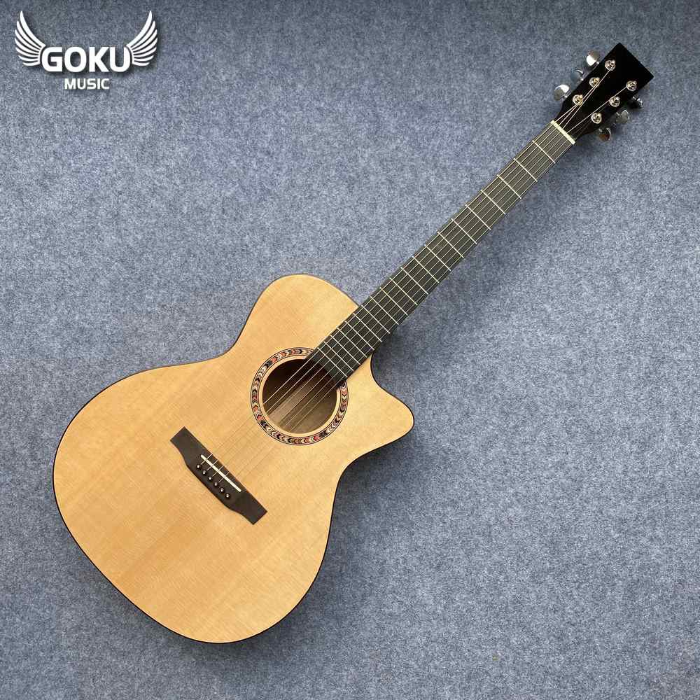 Đàn Guitar Acoustic Odin F2Acx gỗ thịt 3A siêu già 8 34 01 Dan Guitar Acoustic Goku F2Acx go thit 3A sieu gia Shop Dan Goku Music