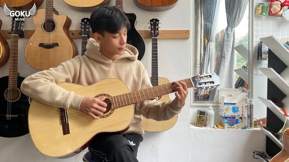 model 02 01 Dan Guitar Classic Goku F0N mau go Shop Dan Goku Music