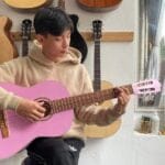 Đàn Guitar Classic Odin F0NP màu hồng thumbnail 2