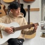 Đàn Guitar Classic Odin F0NW màu trắng thumbnail 2