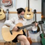 Đàn Guitar Acoustic Odin F2Ac gỗ thịt 2B chính hãng thumbnail 4
