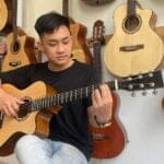 Đàn Guitar Acoustic Odin F2Ac gỗ thịt 2B chính hãng thumbnail 2