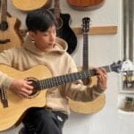 Đàn Guitar Acoustic Odin F2Jc màu gỗ thumbnail 2