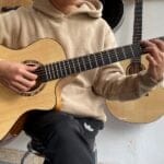 Đàn Guitar Acoustic Odin F2Jc màu gỗ thumbnail 3