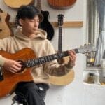 Đàn Guitar Acoustic Odin F6868 màu Hoàng Kim Lộc phát thumbnail 3