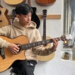 Đàn Guitar Acoustic Odin F6cx gỗ Cẩm Ấn 3A nhập khẩu thumbnail 2